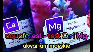 (94) Aquaforest / Test Ca i Mg - Akwarium morskie - Reef aquarium