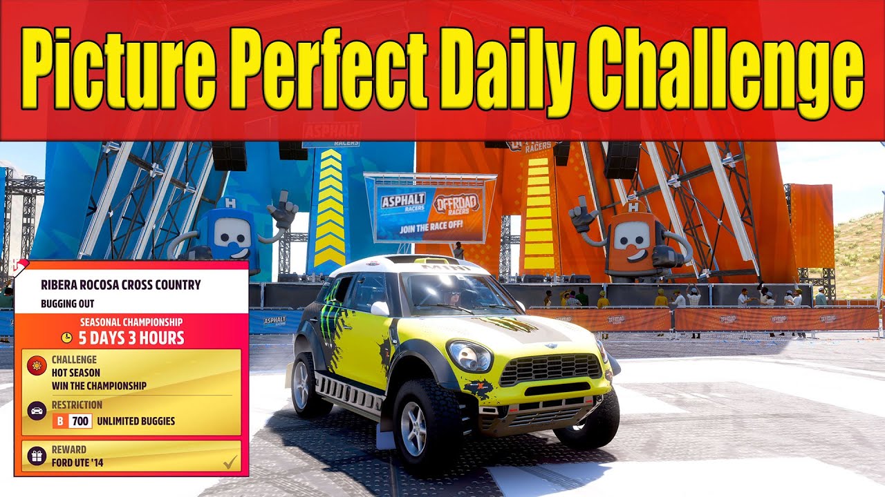 Fh5 Ribera Rocosca Forza Horizon 5 Picture Perfect Daily Challenge Race Off Festival Site ...