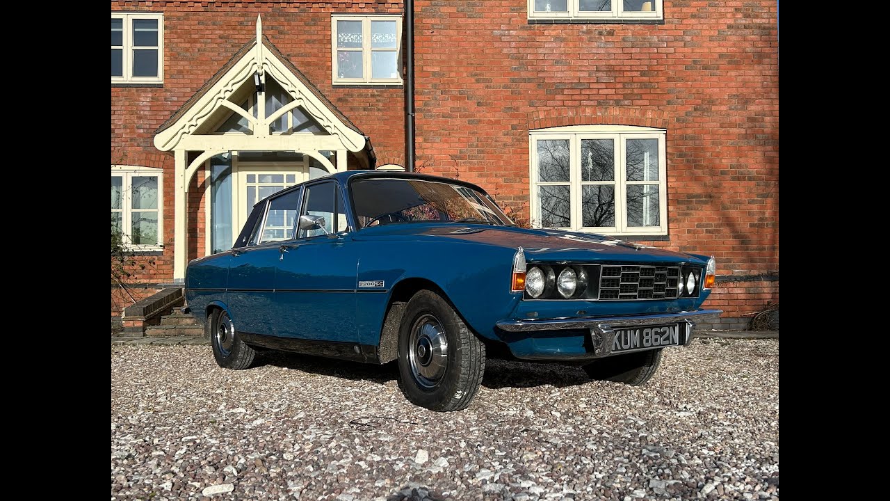 Iconic Auctioneers | 1975 Rover 2200 SC (P6)-Sold