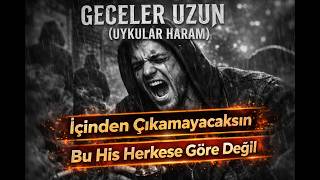 Geceler Uzun (Uykular Haram) ŞARKI SÖZLERİ | İçinden Çıkamayacaksın… #rnb #trap #arabesk #trending