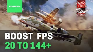 2022 War Thunder - How To Boost Fps And Increase Performance On Any Pc