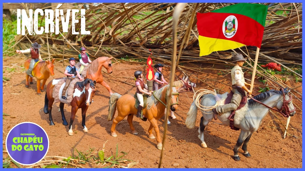 Incrível! A Chama Crioula Chega na Fazenda - Um Espetáculo Tradicional