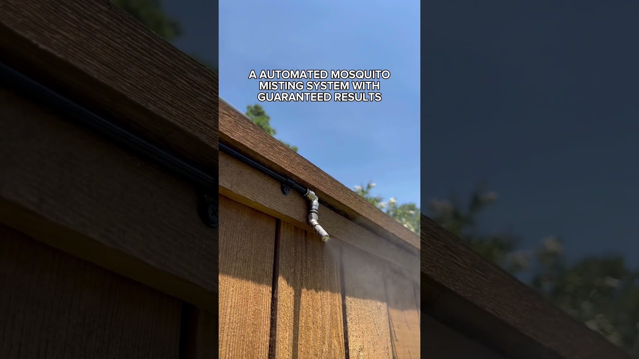 Our Denton, TX customers love our mosquito misting system! FULLY AUTOMATED + GUARANTEED RESULTS!