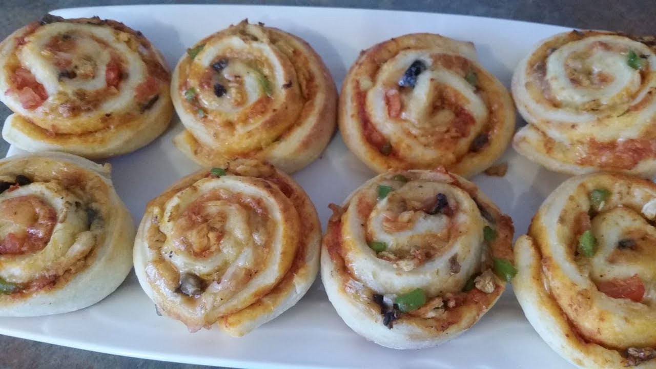 How to make Pizza Pinwheels at Home.