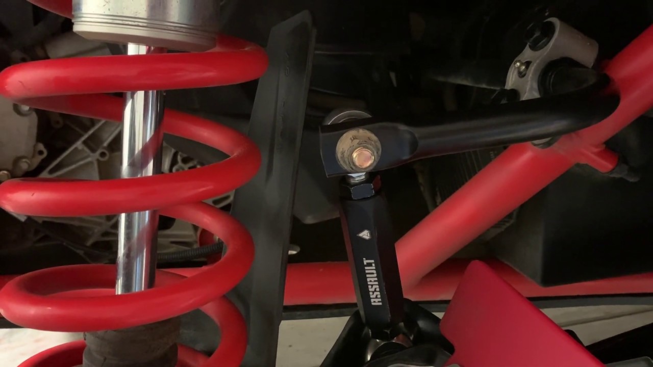 Install of the the best sway bar on the Can Am X3 by Assault YouTube