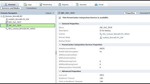 How to create Informatica Powercenter Integration service - For Beginners