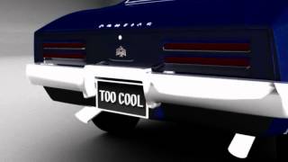 pontiac firebird i painted in softimage