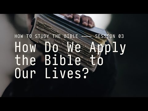 Secret Church 3 – Session 3: How Do We Apply the Bible to Our Lives?