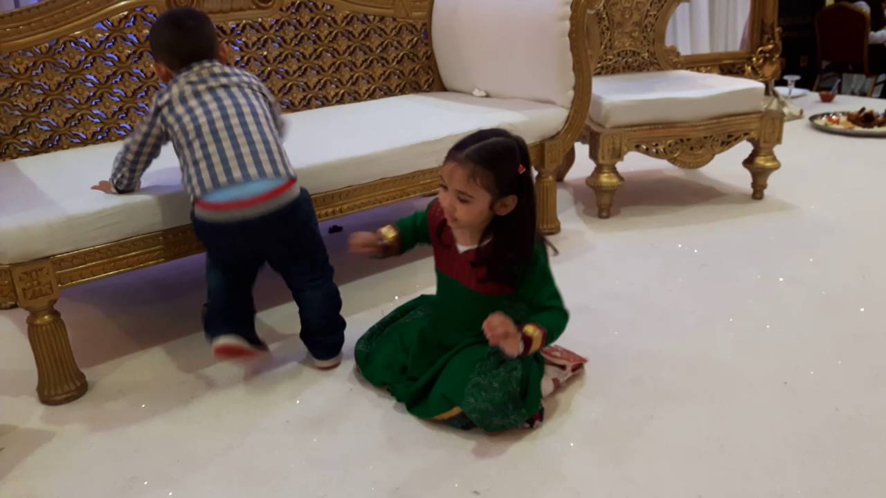 Little children enjoying