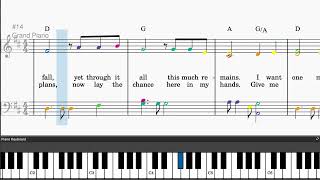 One Moment In Time by Whitney Houston - Easy piano tutorials with sheetmusic