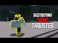 DESTROYING A TOXIC TARGETER in The Strongest Battlegrounds... 😂