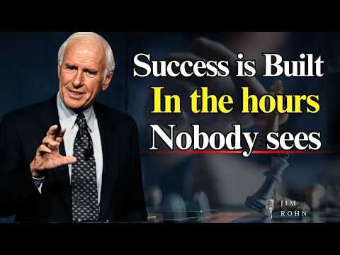 SUCCESS IS BUILT IN THE HOURS NOBODY SEES | Jim Rohn Motivational