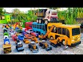 WOW AMAZING ‼️Truk Oleng Bongkar Mainan Telor Dinosaurus JUMBO &amp; Mobil - Mobilan RC | Mobil Polisi.
