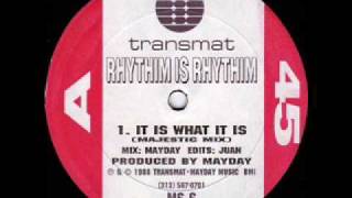 Rhythim Is Rhythim - It Is What It Is (1988) chords