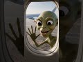 the alien in the plane #trending #acting #follow #memes #series #shortfilm  #youtubeshorts