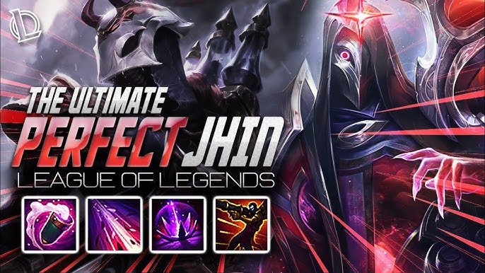 A nova skin do Jhin Cosmos Negro ainda - League of Legends