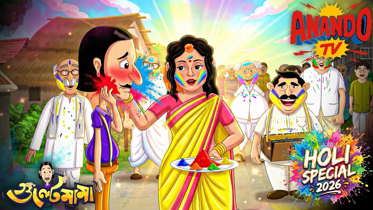 বুল্টি মাখালো Gulte Mama কে আবির | Holi Special | Gulte Mama | গুলতে মামা