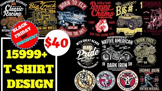 30000+ T-shirt Design Bundle Graphics, Designs & Templates
