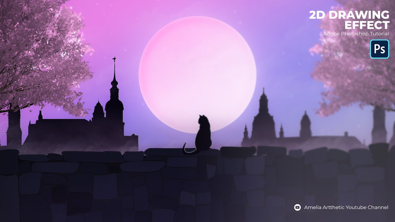 Tutorial Membuat 2D Drawing Photoshop #2