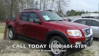 2008 FORD EXPLORER SPORT TRAC XLT REVIEW * 1 owner * For Sale @ Ravenel Ford * Charleston