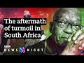 South Africa riots: Is recent unrest a sign of deeper tensions? - BBC Newsnight