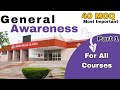 Genral Awareness For Jamia Entrance | Most important MCQ for jamia entrance 2025 #jmi2025 #jamiaca