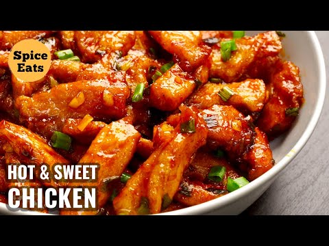 Video: Chicken Pieces With Chili Sauce