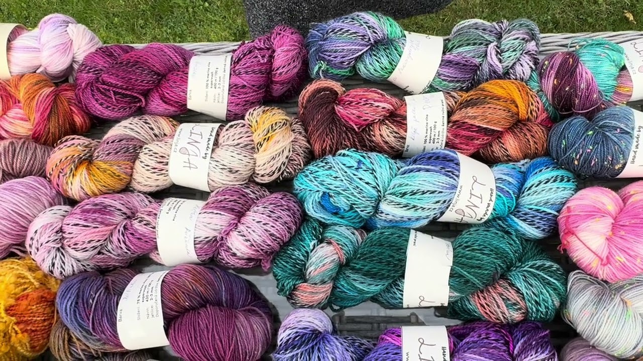 Pletený speciál č.32 - Novinky v ručně barvených přízích