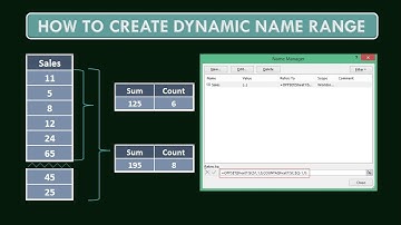 ExcelLearn !! How to Create Dynamic Name Range in Hindi !! Excel Video !!