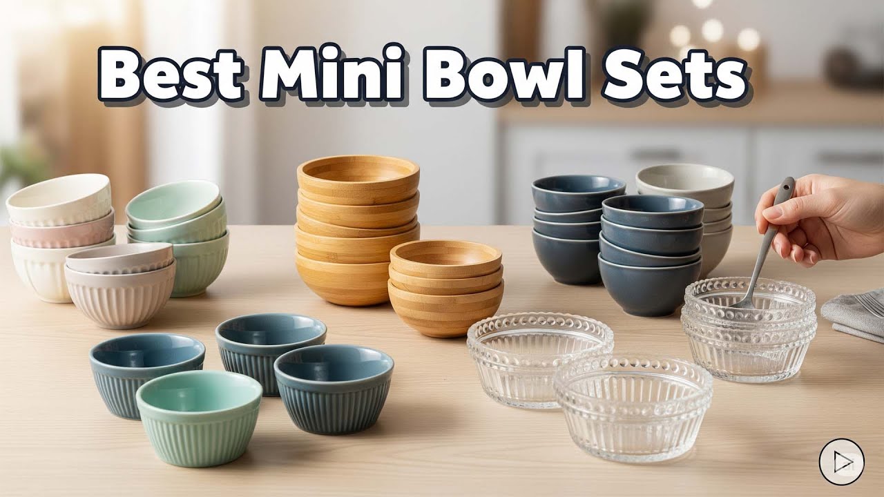 TOP 5 Best Mini Bowl Sets 2026 | Colorful ceramic bowls - YouTube