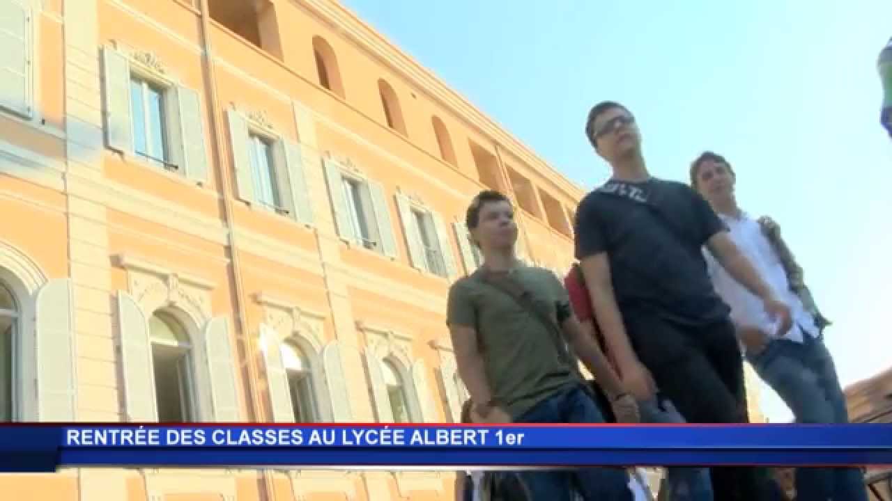 La rentée 2014/2015 au Lycée Albert 1er de Monaco