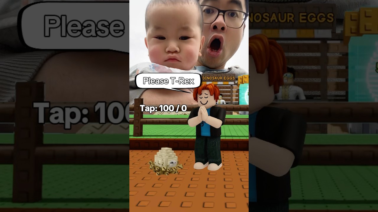 Grow A Garden Dinosaur Egg Filter Challenge VS Baby