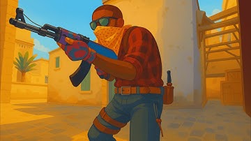 FACEIT 2.44 K/D Game 2400+ Elo On Dust2 With Voice Comms – CS2 Gameplay