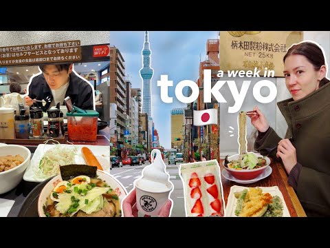 TOKYO VLOG 🇯🇵 eating at the best food spots in asakusa 🍜 first wagyu beef 🥩 shopping &amp;<strong>amp</strong>; mini <strong>haul</strong>