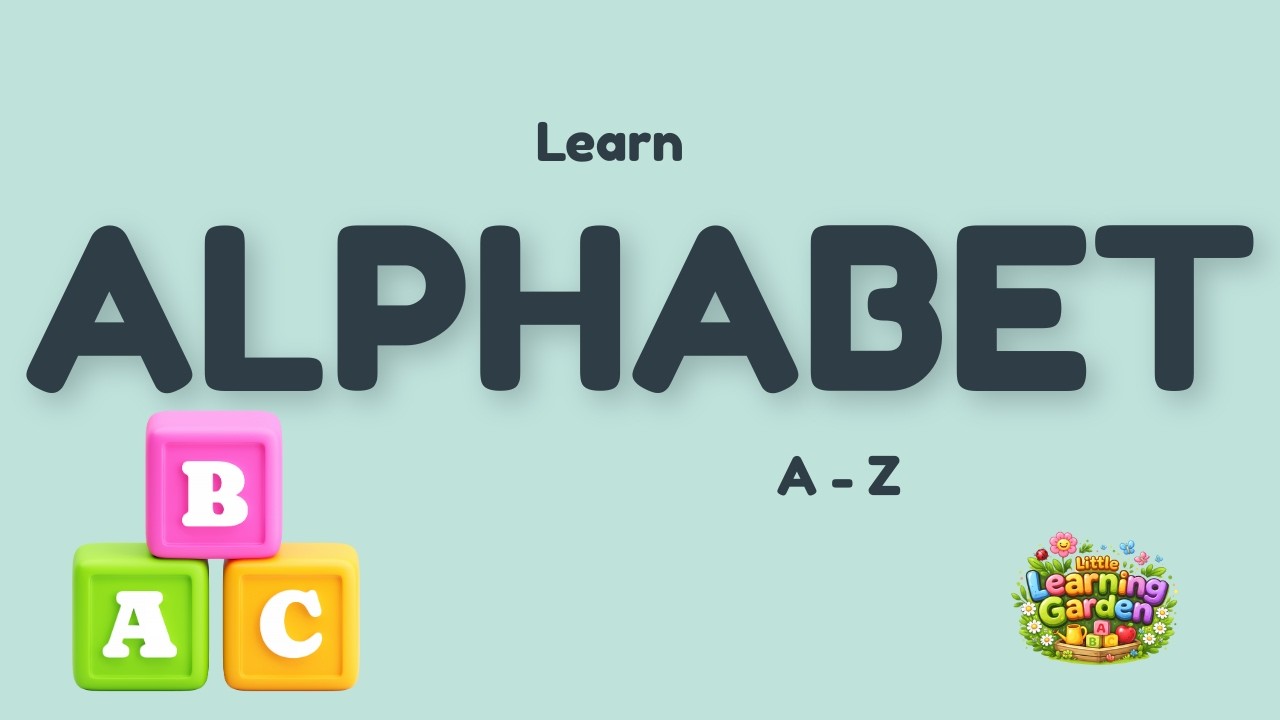 ABC Alphabet Song for Kids | Learn Letters A to Z | Little Learning ...