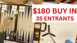Playing a backgammon tournament! 45th Los Angeles Open (Part 1)