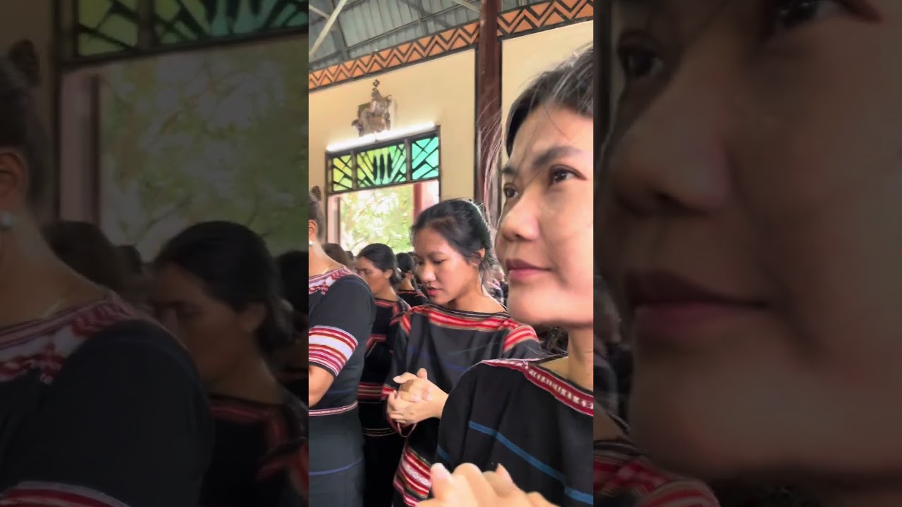 Thánh Lễ Chúa Thánh Thần Hiện Xuống - Cộng Đoàn Jrai - Giáo Xứ Plei Chuêt - PleiKu - Gia Lai.