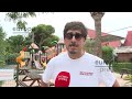 Los evacuados por el incendio de El Saler seguirán sin regresar hasta que esté estabilizado