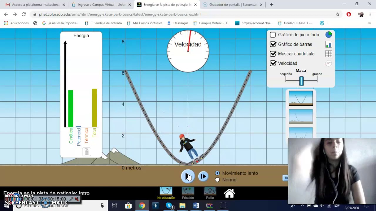 Practica de fisica_energias - YouTube