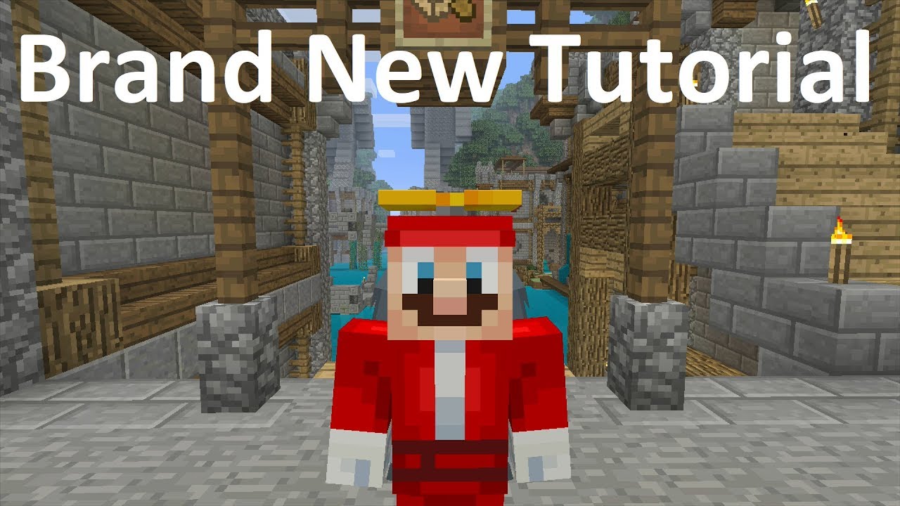 Minecraft: Wii U Edition - A Brand New Tutorial World - YouTube