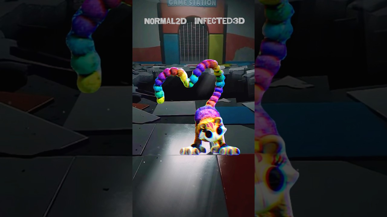 Poppy Playtime 5 New!!! Yarnabelle | Normal2D | Infected3D | Evolution Time 