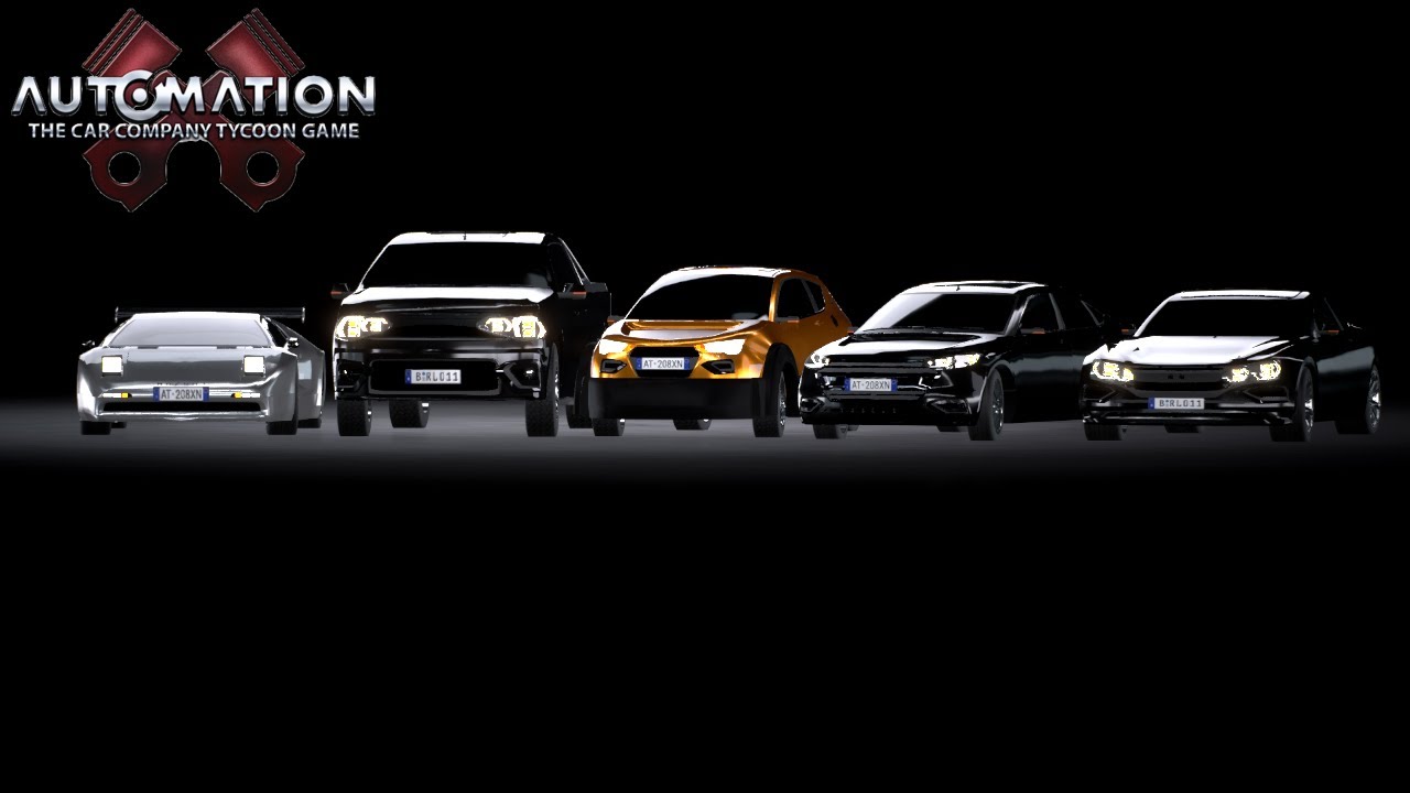 Creating 5 Cars Per a One Video! (Timelapse, +Music) | Automation The Car Company Tycoon Game | MANS