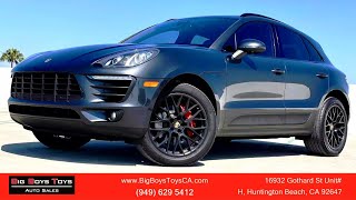 2018 Porsche Macan S in volcano Gray Metallic from Big Boys Toys Auto Sales - California