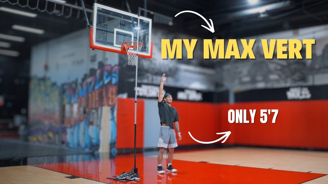 Finally... | Testing My Vertical at 5'7