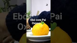 Ebo com Pai Oxossi 💚🌿 #2026 #simpatia #dinheiro #oxóssi