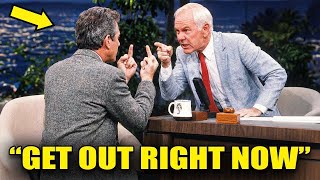 Johnny Carson Exposed: 9 “Bastard” Guests He Banned for Life!