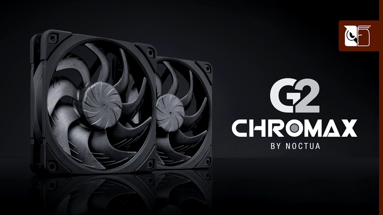 Introducing chromax.black version of the NF-A12x25 G2 - YouTube