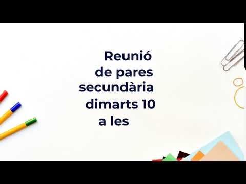 Vídeo: Com Celebrar Una Reunió De Pares A Classe