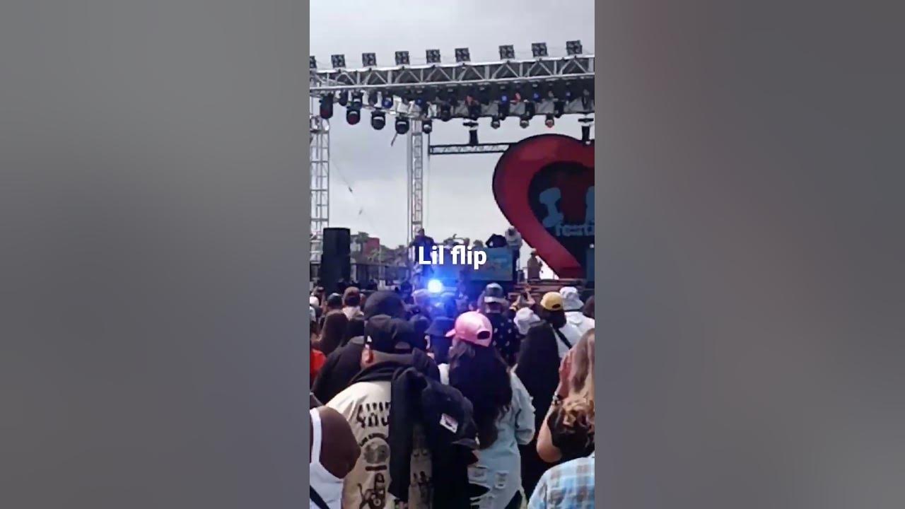 lil flip at i love RnB Festival YouTube