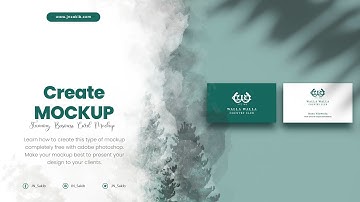 How to create a business card mockup in Photoshop | Making mockup easily with Adobe Photoshop